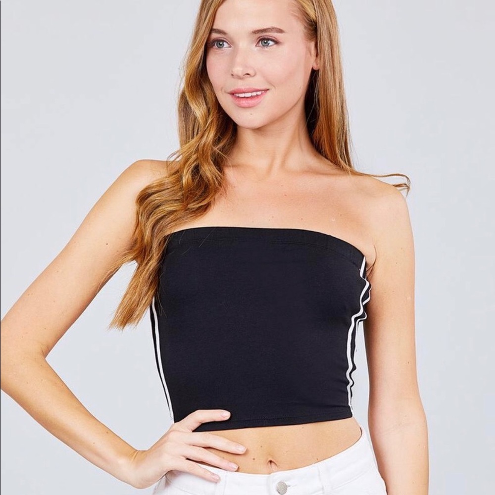 Black Crop Top